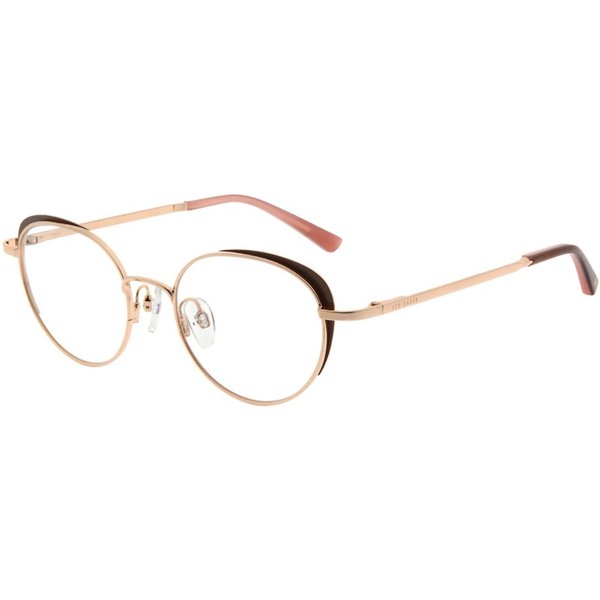 Ted Baker TB2274 114 Men's Eyeglasses Rose-Gold Size 48 - Blue Light Block Available