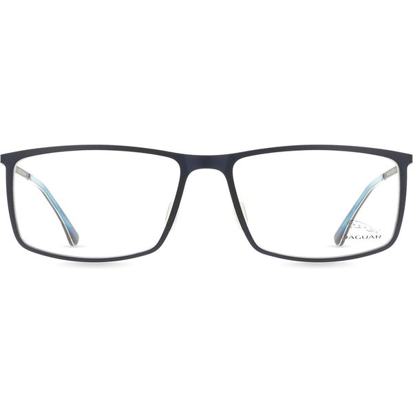Jaguar 3841 3100 Men's Eyeglasses Black Size 56 - Blue Light Block Available