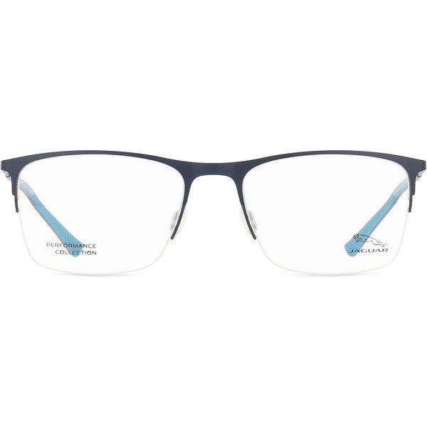 Jaguar 3844 3100 Men's Eyeglasses Blue Size 55 - Blue Light Block Available