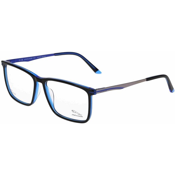 Jaguar 32503 4928 Men's Eyeglasses Black Size 58 - Blue Light Block Available