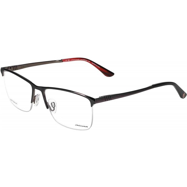 Jaguar 35605 4100 Men's Eyeglasses Grey Size 56 - Blue Light Block Available