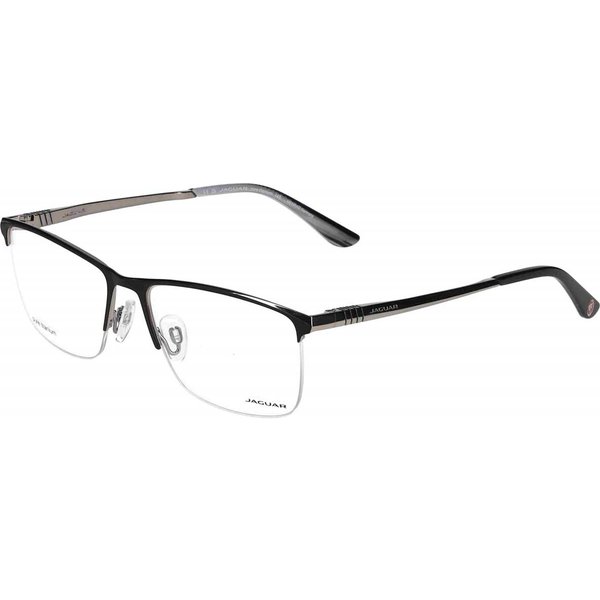 Jaguar 35605 6100 Men's Eyeglasses Grey Size 56 - Blue Light Block Available