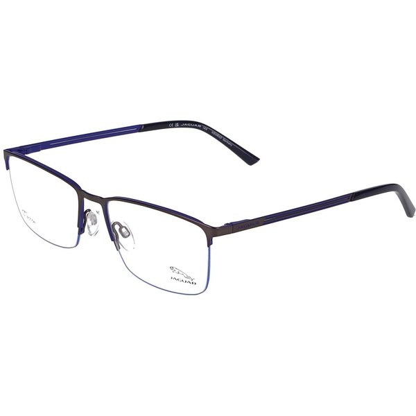 Jaguar 3630 4200 Men's Eyeglasses Grey Size 56 - Blue Light Block Available