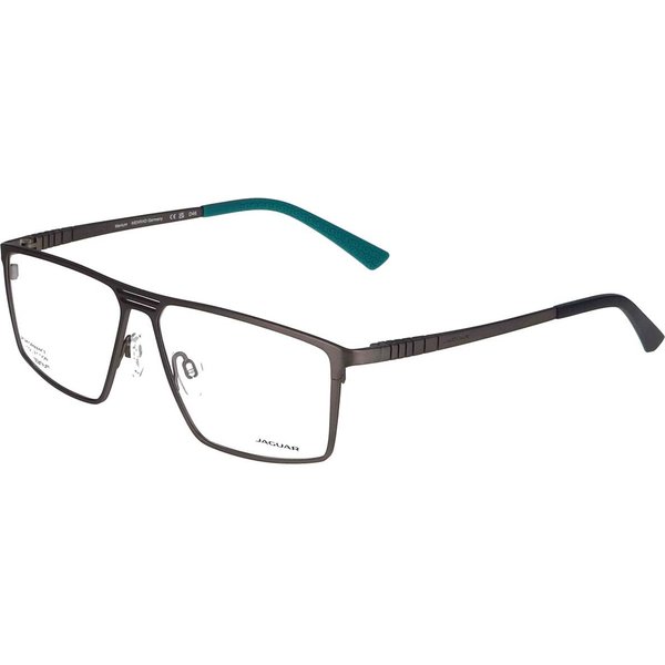 Jaguar 35607 6500 Men's Eyeglasses Grey Size 58 - Blue Light Block Available