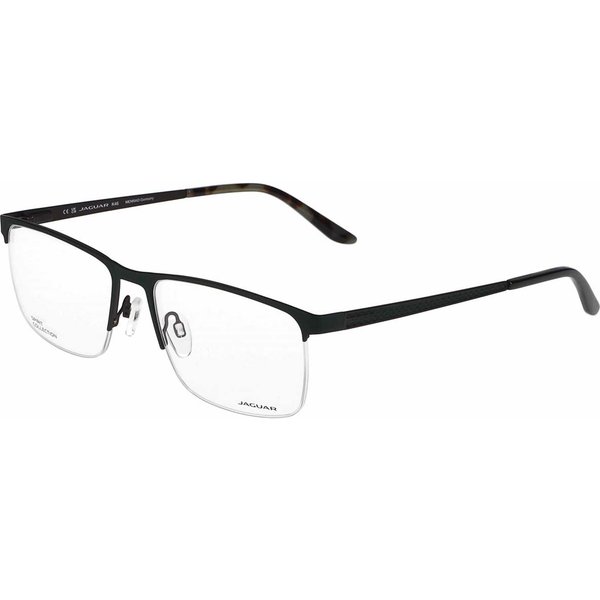 Jaguar 33130 4100 Men's Eyeglasses Green Size 57 - Blue Light Block Available