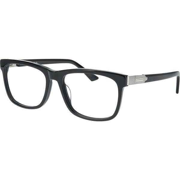 Jaguar 32011 6032 Men's Eyeglasses Black Size 57 - Blue Light Block Available