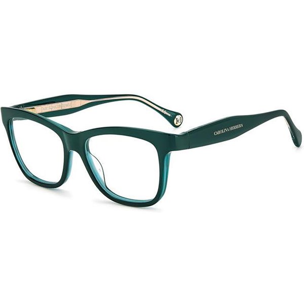 Carolina Herrera CH 0016 1ED Women’s Eyeglasses Green Size 52 - Blue Light Block Available