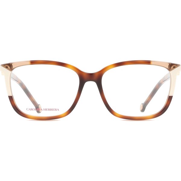 Carolina Herrera CH 0055 C1H Women’s Eyeglasses Tortoiseshell Size 54 - Blue Light Block Available