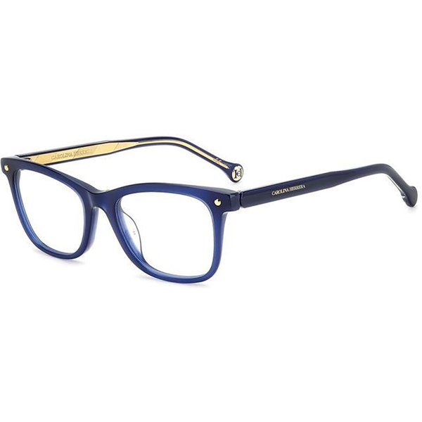 Carolina Herrera HER 0084/G PJP Women’s Eyeglasses Blue Size 50 - Blue Light Block Available
