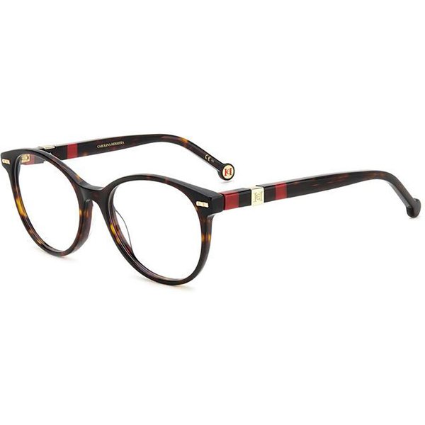 Carolina Herrera HER 0109 O63 Women’s Eyeglasses Tortoiseshell Size 53 - Blue Light Block Available