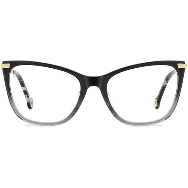 Carolina Herrera HER 0287/G Asian Fit EDM Women’s Eyeglasses Black Size 55 - Blue Light Block Available