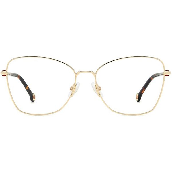 Carolina Herrera HER 0305 000 Women’s Eyeglasses Gold Size 56 - Blue Light Block Available
