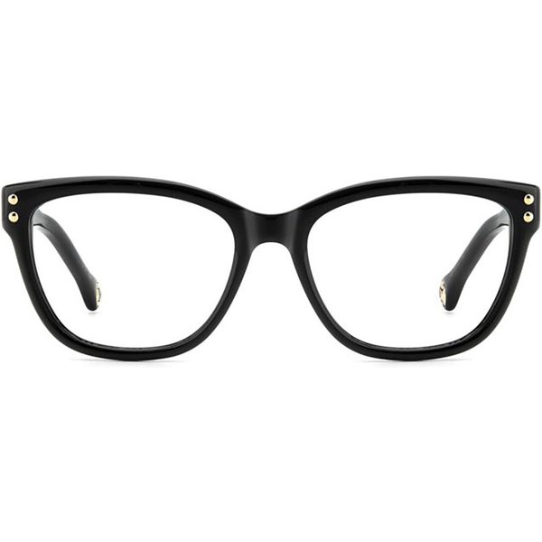 Carolina Herrera HER 0317/G Asian Fit 3H2 Women’s Eyeglasses Black Size 54 - Blue Light Block Available