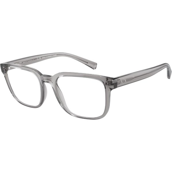 Armani Exchange AX3071F Asian Fit 8239 Men's Eyeglasses Clear Size 54 - Blue Light Block Available