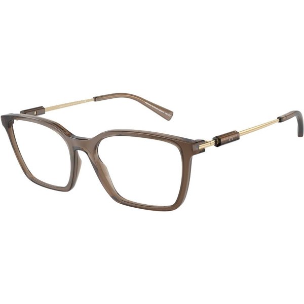Armani Exchange AX3113F Asian Fit 8349 Women’s Eyeglasses Brown Size 54 - Blue Light Block Available