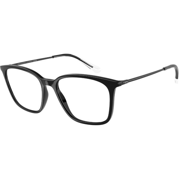 Armani Exchange AX3120F Asian Fit 8158 Women’s Eyeglasses Black Size 53 - Blue Light Block Available