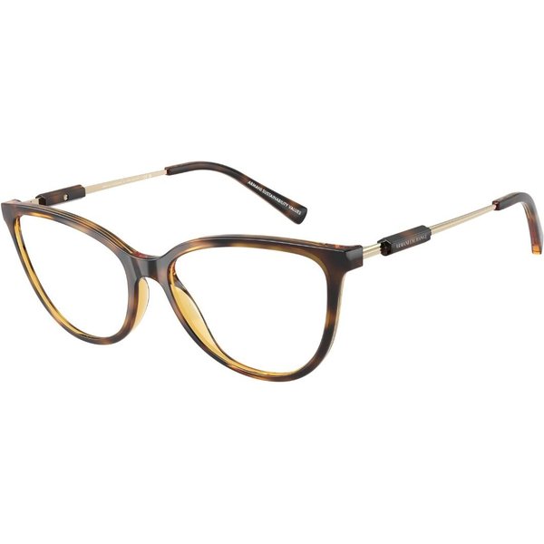 Armani Exchange AX3128F Asian Fit 8213 Women’s Eyeglasses Tortoiseshell Size 54 - Blue Light Block Available