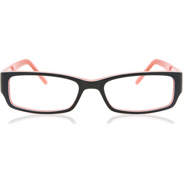 Rectangle Full Rim Acetate Women’s Prescription Eyeglasses Online Black Size 52 - Free Lenses - Blue Light Block Available - SmartBuy Collection