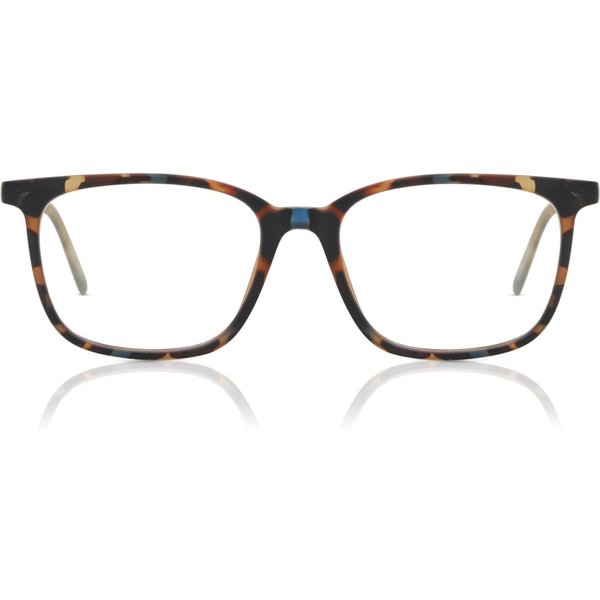 Oval Full Rim Plastic Men's Prescription Eyeglasses Online Tortoiseshell Size 52 - Free Lenses - Blue Light Block Available - SmartBuy Collection
