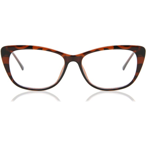 Cat Eye Full Rim Plastic Women’s Prescription Eyeglasses Online Tortoiseshell Size 54 - Free Lenses - Blue Light Block Available - SmartBuy Collection