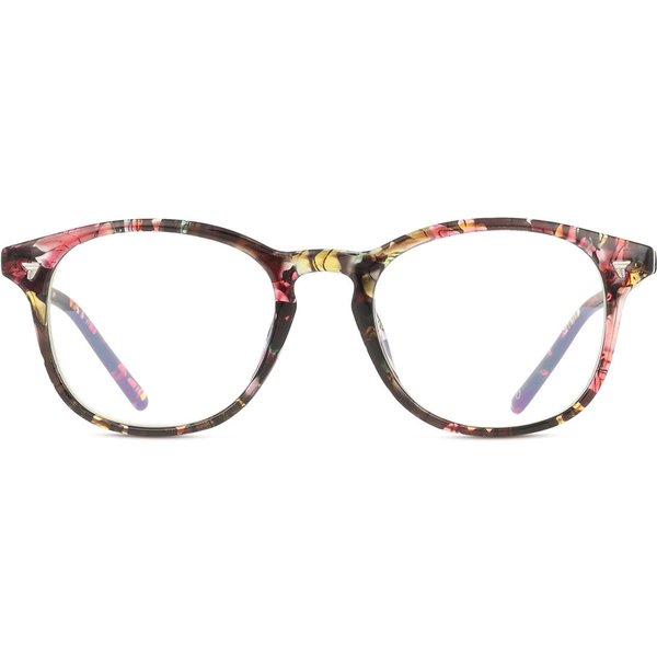 Square Full Rim Plastic Women’s Prescription Eyeglasses Online Brown Size 47 - Free Lenses - Blue Light Block Available - SmartBuy Collection