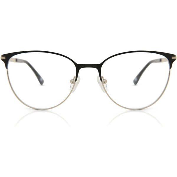 Cat Eye Full Rim Metal Women’s Prescription Eyeglasses Online Black Size 52 - Free Lenses - Blue Light Block Available - SmartBuy Collection