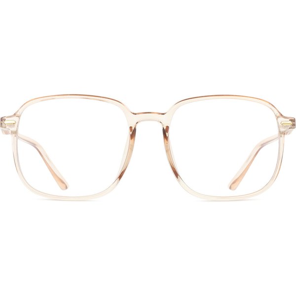 男性用 正方形 TR90 茶色 サングラス - アンチブルーライト - SmartBuy Collection