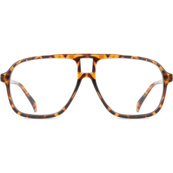 Pilot Full Rim Polycarbonate Men's Prescription Eyeglasses Online Tortoiseshell Size 55 - Free Lenses - Blue Light Block Available - SmartBuy Collection
