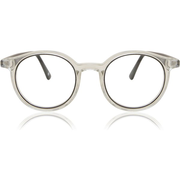 Oval Full Rim TR90 Men's Prescription Eyeglasses Online Clear Size 46 - Free Lenses - Blue Light Block Available - SmartBuy Collection