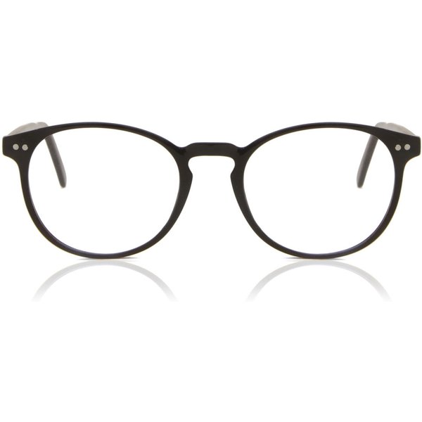 Oval Full Rim Plastic Men's Prescription Eyeglasses Online Brown Size 49 - Free Lenses - Blue Light Block Available - SmartBuy Collection