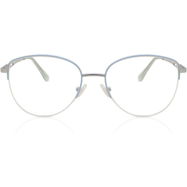 Cat Eye Full Rim Metal Women’s Prescription Eyeglasses Online Blue Size 54 - Free Lenses - Blue Light Block Available - SmartBuy Collection
