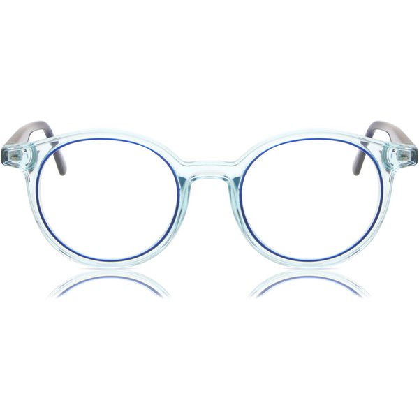 Oval Full Rim TR90 Women’s Prescription Eyeglasses Online Blue Size 46 - Free Lenses - Blue Light Block Available - SmartBuy Collection