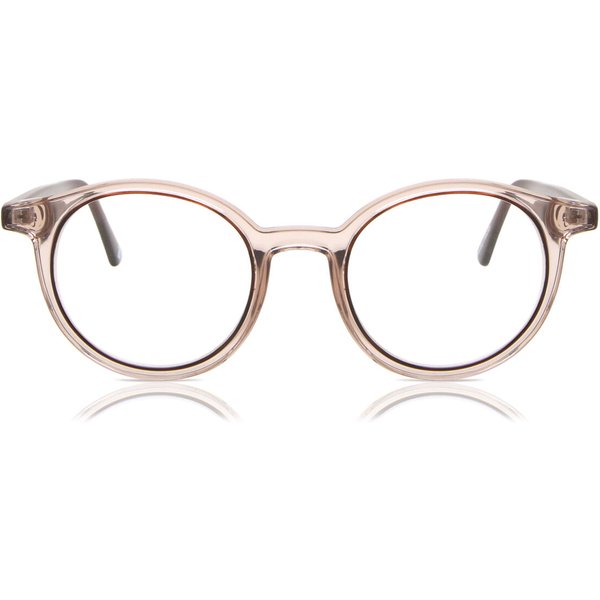 Oval Full Rim TR90 Women’s Prescription Eyeglasses Online Brown Size 46 - Free Lenses - Blue Light Block Available - SmartBuy Collection