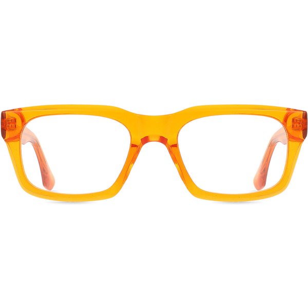 Square Full Rim Plastic Men's Prescription Eyeglasses Online Clear Size 53 - Free Lenses - Blue Light Block Available - SmartBuy Collection