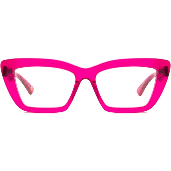 Cat Eye Full Rim Plastic Women’s Prescription Eyeglasses Online Pink Size Standard - Free Lenses - Blue Light Block Available - SmartBuy Collection