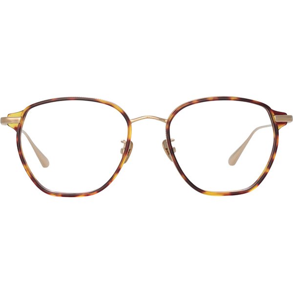 Linda Farrow DANILO LFL1246 C2 Women’s Eyeglasses Tortoiseshell Size 53 - Blue Light Block Available