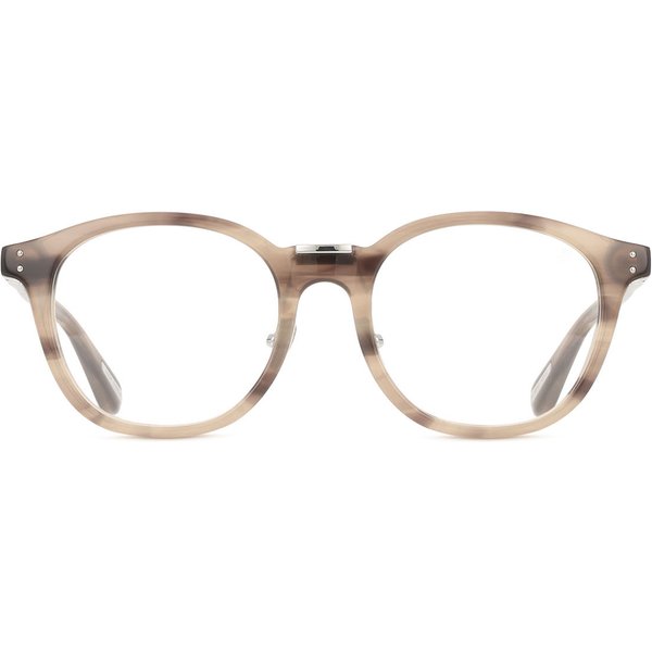 Linda Farrow POWELL LFL1480A Asian Fit C3 Men's Eyeglasses Grey Size 51 - Blue Light Block Available
