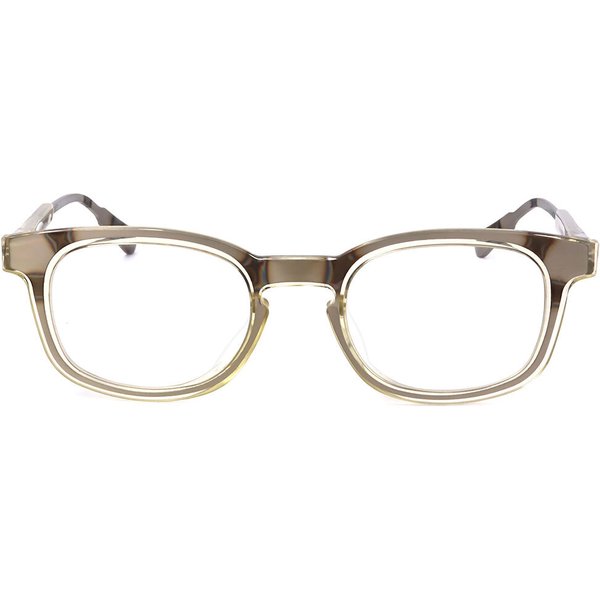 Linda Farrow KRIS VAN ASSCHE KVA72 C4 Men's Eyeglasses Tortoiseshell Size 49 - Blue Light Block Available