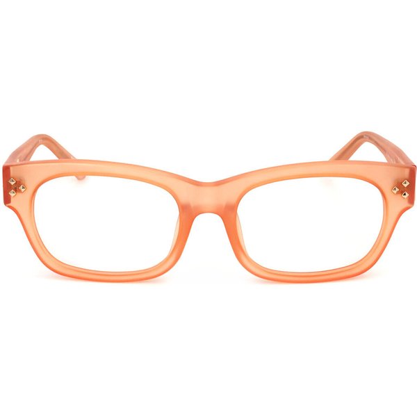 Linda Farrow MATTHEW WILLIAMSON MW44 C4 Women’s Eyeglasses Orange Size 53 - Blue Light Block Available