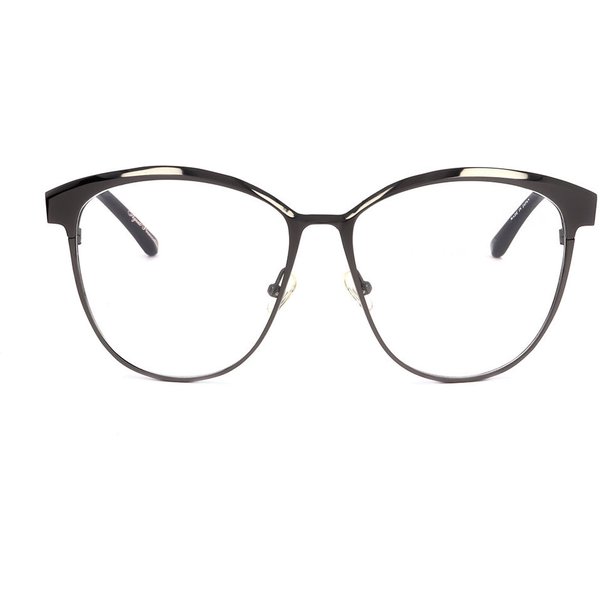 Linda Farrow AGENT PROVOCATEUR AP18 C3 Women’s Eyeglasses Gunmetal Size 58 - Blue Light Block Available