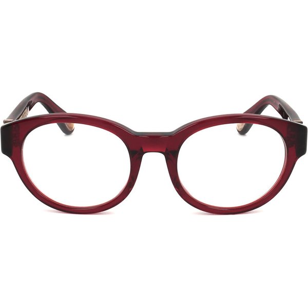 Linda Farrow ANN DEMEULEMEESTER AD18 C3 Men's Eyeglasses Red Size 48 - Blue Light Block Available