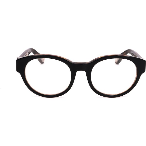 Linda Farrow ANN DEMEULEMEESTER AD18 C4 Men's Eyeglasses Black Size 48 - Blue Light Block Available