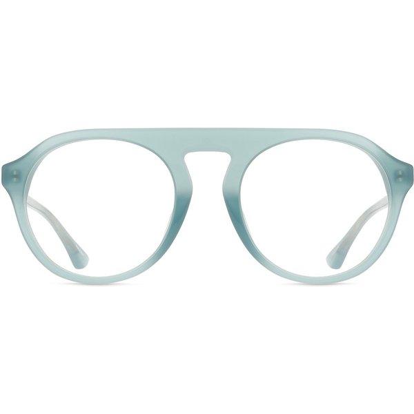 Linda Farrow DRIES VAN NOTEN DVN65 C8 Men's Eyeglasses Green Size 54 - Blue Light Block Available