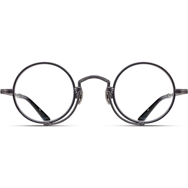 Matsuda 10103H-I BBK-BLK Men's Eyeglasses Black Size 43 - Blue Light Block Available
