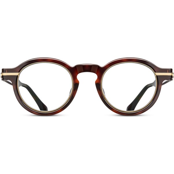 Matsuda M2050 DTO-AG Men's Eyeglasses Tortoiseshell Size 46 - Blue Light Block Available