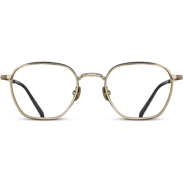 Matsuda M3101 BG-MBK Men's Eyeglasses Gold Size 52 - Blue Light Block Available