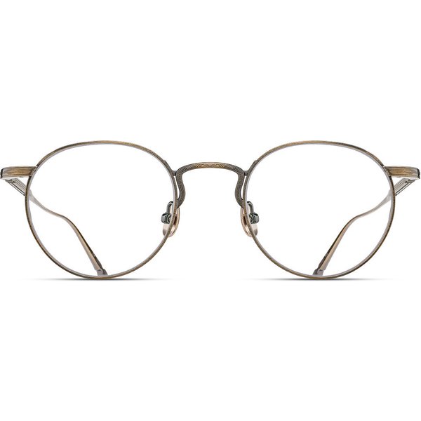 Matsuda M3140 AG Men's Eyeglasses Gold Size 47 - Blue Light Block Available