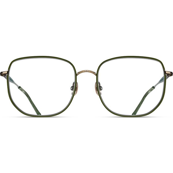 Matsuda M3158 AG-BGN Men's Eyeglasses Green Size 54 - Blue Light Block Available