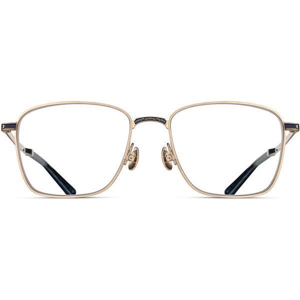 Matsuda M3160 BG Men's Eyeglasses Gold Size 56 - Blue Light Block Available