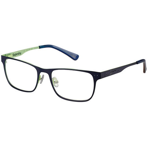 Superdry SDO MASON 013 Men's Eyeglasses Black Size 53 - Blue Light Block Available